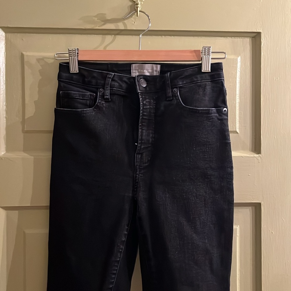 Everlane Curvy High-Rise Skinny Jeans - Women’s Black, Size 27